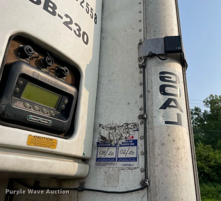 image for item LJ9699 2013 Utility  refrigerated van trailer