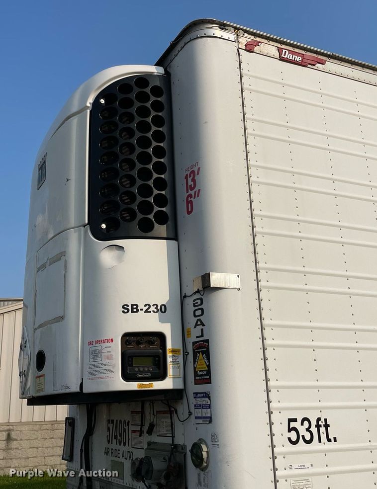 image for item LJ9700 2013 Great Dane  refrigerated van trailer