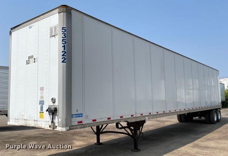 image for item LJ9701 2011 Stoughton ZGPVW-535T-S-C-AR  dry van trailer