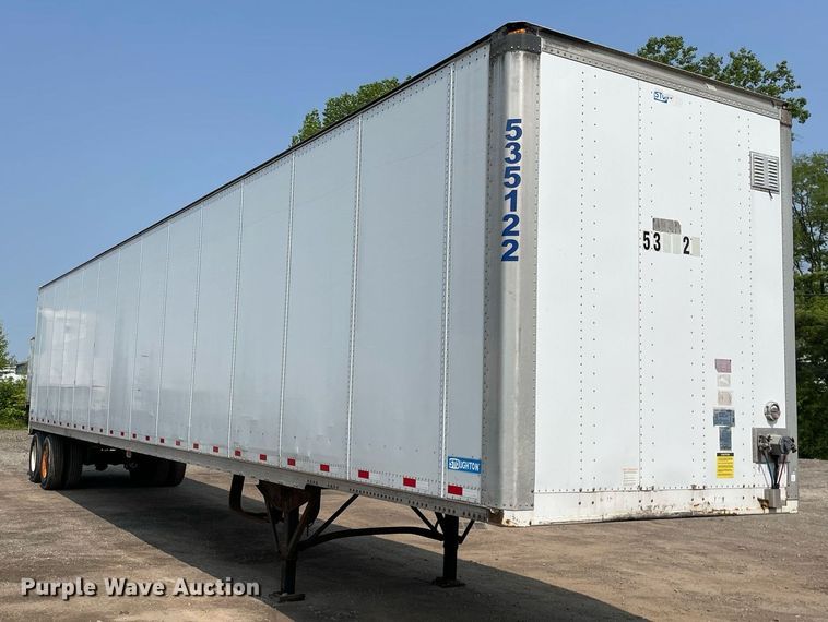 image for item LJ9701 2011 Stoughton ZGPVW-535T-S-C-AR  dry van trailer