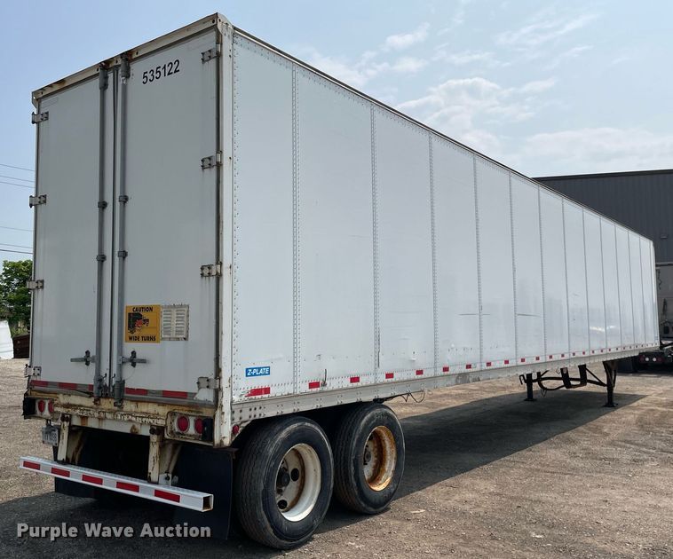 image for item LJ9701 2011 Stoughton ZGPVW-535T-S-C-AR  dry van trailer