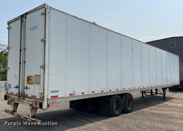 image for item LJ9703 2011 Stoughton ZGPVW-535T-S-C-AR  dry van trailer