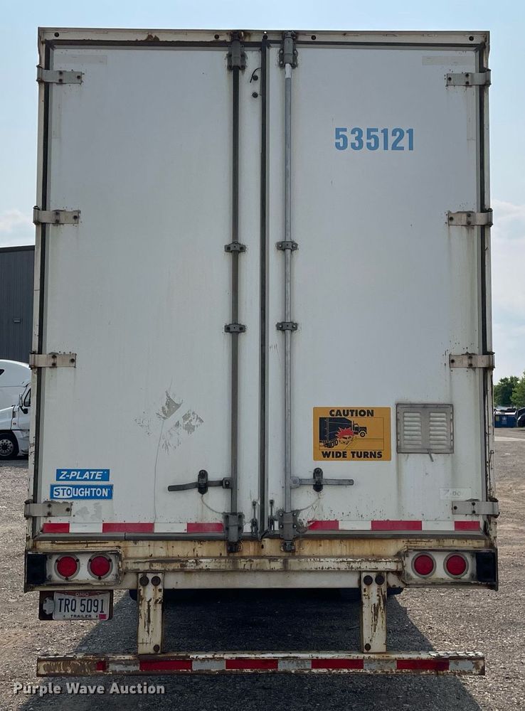 image for item LJ9703 2011 Stoughton ZGPVW-535T-S-C-AR  dry van trailer