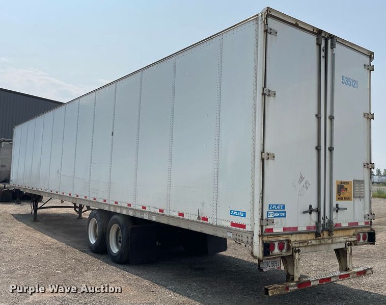 image for item LJ9703 2011 Stoughton ZGPVW-535T-S-C-AR  dry van trailer