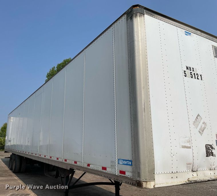 image for item LJ9703 2011 Stoughton ZGPVW-535T-S-C-AR  dry van trailer