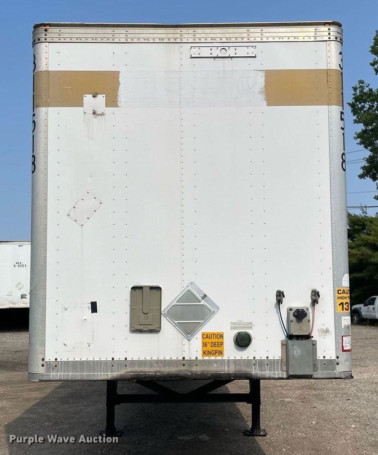 image for item LJ9705 2012 Van Guard  dry van trailer