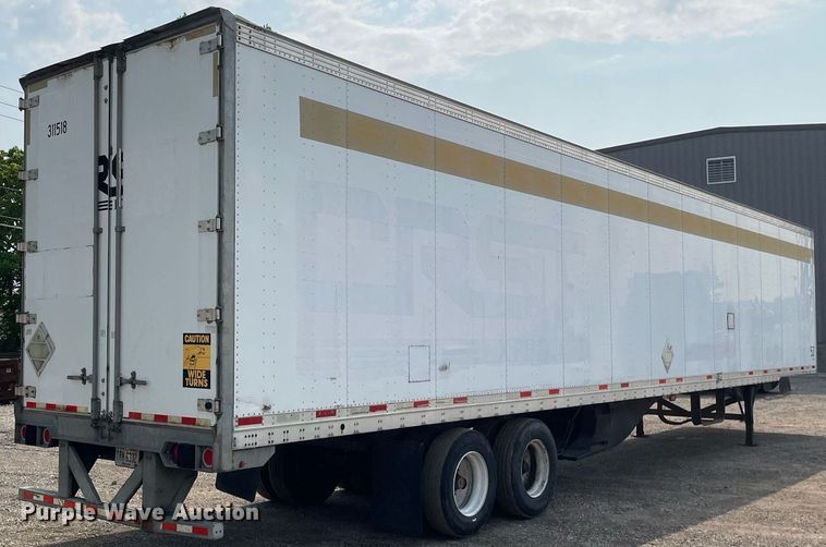 image for item LJ9705 2012 Van Guard  dry van trailer