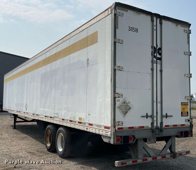 image for item LJ9705 2012 Van Guard  dry van trailer