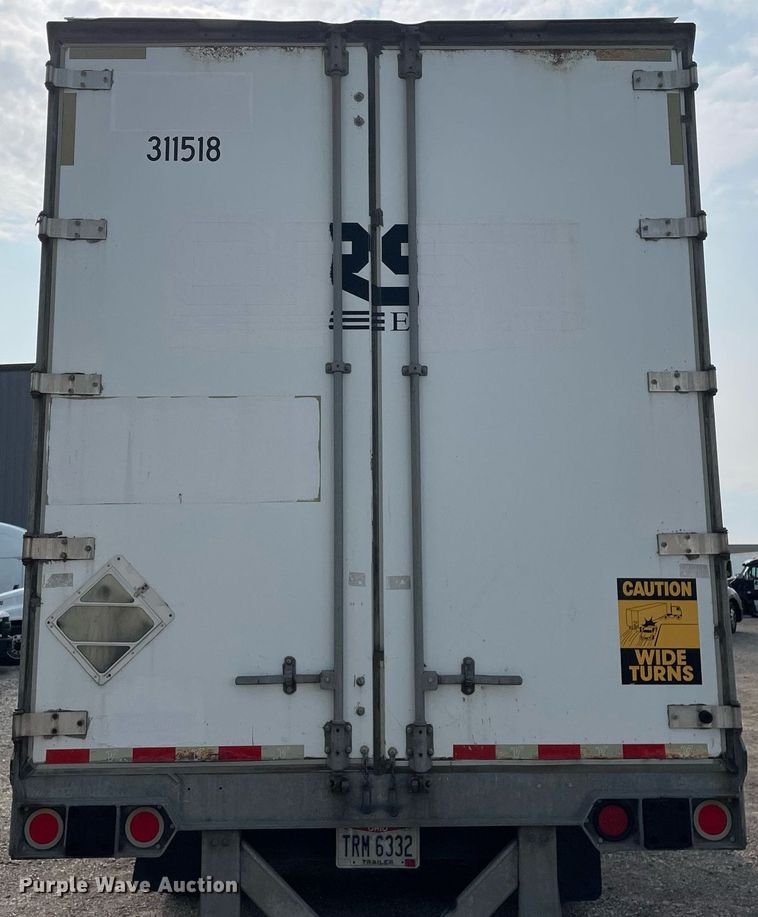 image for item LJ9705 2012 Van Guard  dry van trailer