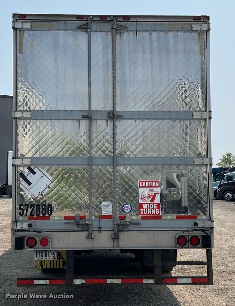 image for item LJ9706 2013 Utility  refrigerated van trailer