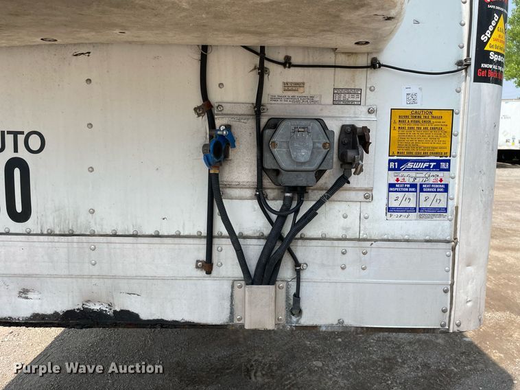 image for item LJ9706 2013 Utility  refrigerated van trailer