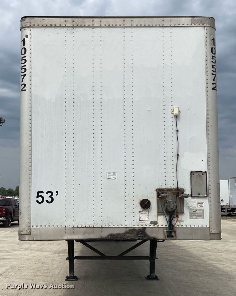 image for item LJ9725 2007 Wabash  dry van trailer