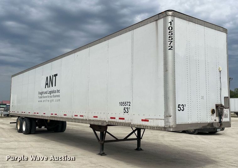 image for item LJ9725 2007 Wabash  dry van trailer