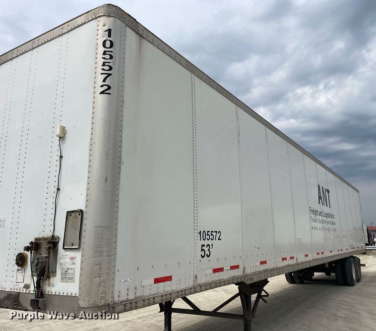 image for item LJ9725 2007 Wabash  dry van trailer