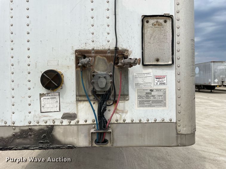 image for item LJ9725 2007 Wabash  dry van trailer