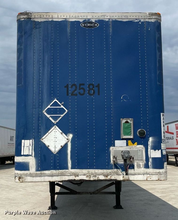 image for item LJ9726 1999 Strickland  dry van trailer