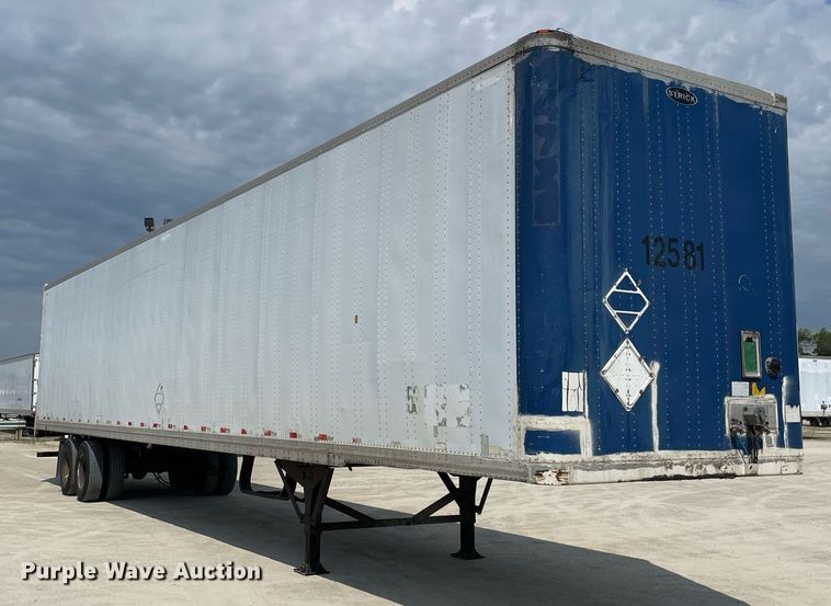 image for item LJ9726 1999 Strickland  dry van trailer