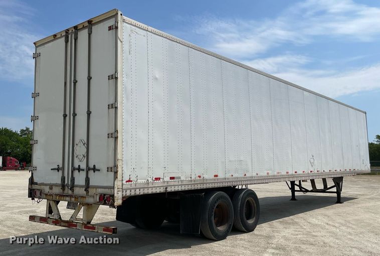 image for item LJ9726 1999 Strickland  dry van trailer
