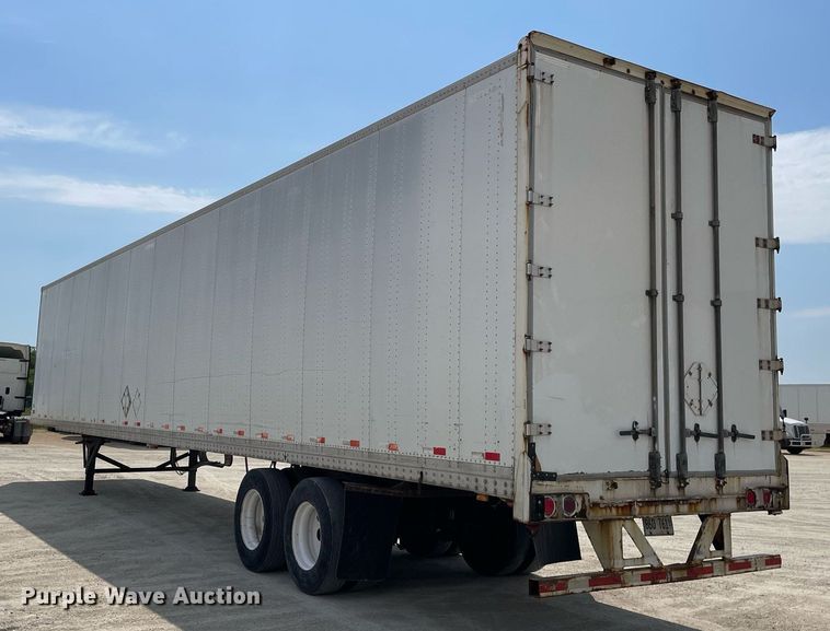 image for item LJ9726 1999 Strickland  dry van trailer