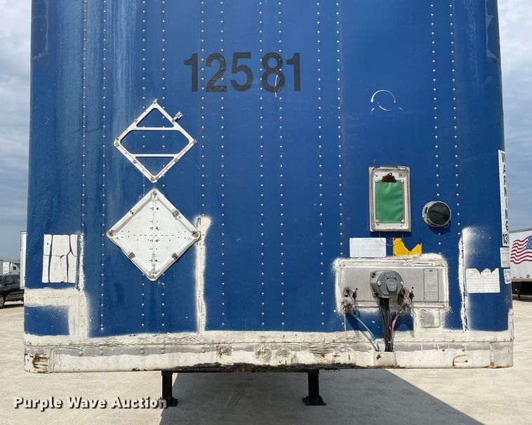 image for item LJ9726 1999 Strickland  dry van trailer