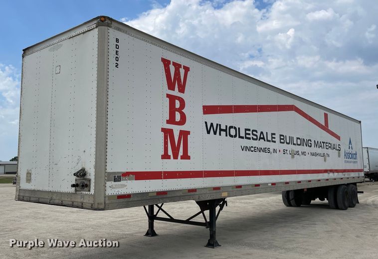 image for item LJ9728 2004 Trailmobile  dry van trailer