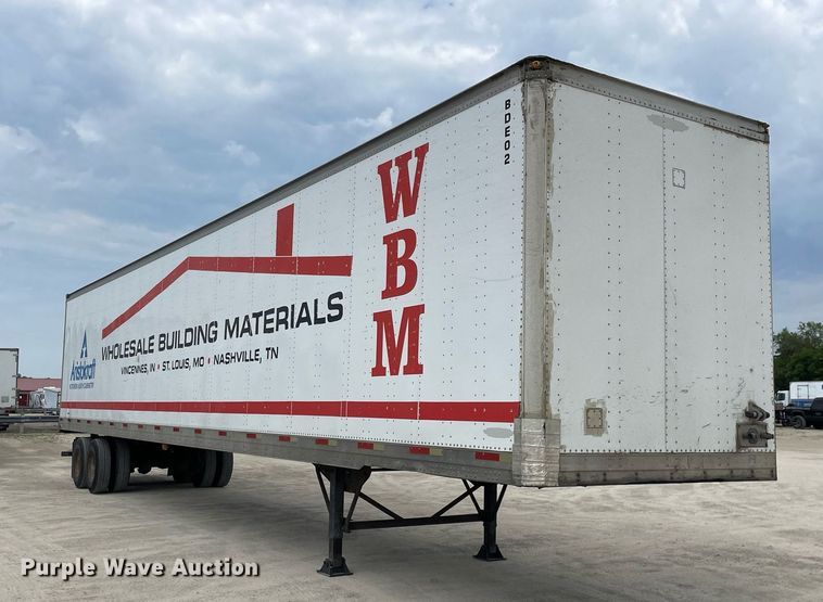 image for item LJ9728 2004 Trailmobile  dry van trailer