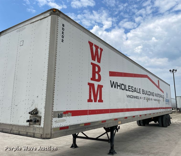 image for item LJ9728 2004 Trailmobile  dry van trailer