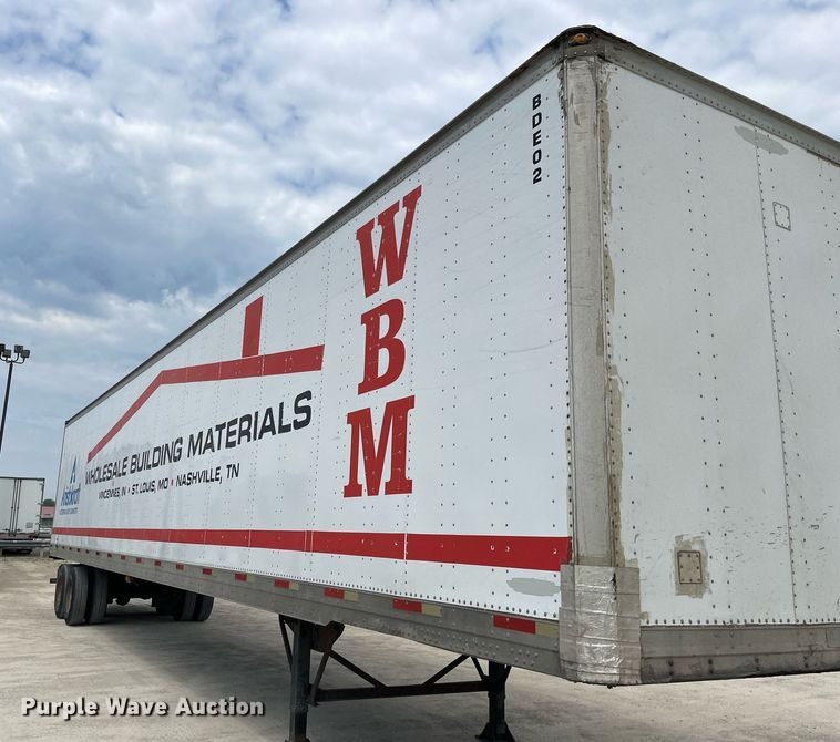 image for item LJ9728 2004 Trailmobile  dry van trailer