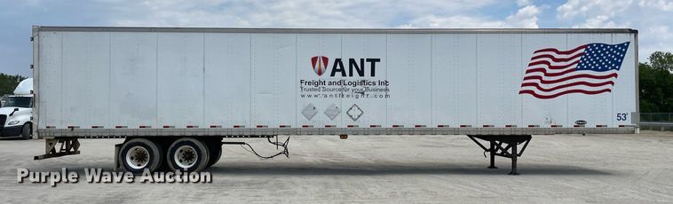 image for item LJ9729 2008 Strickland  dry van trailer