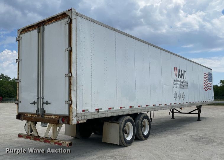 image for item LJ9729 2008 Strickland  dry van trailer