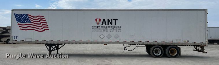 image for item LJ9729 2008 Strickland  dry van trailer
