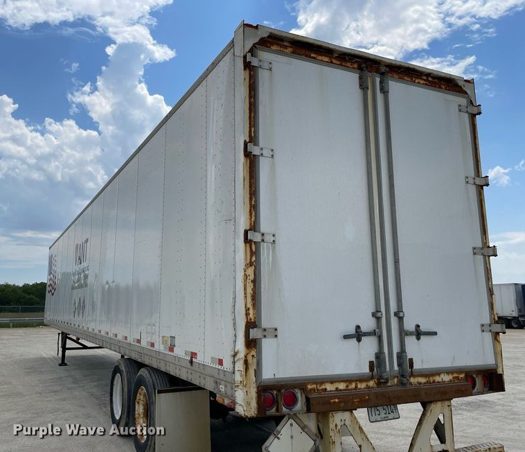 image for item LJ9729 2008 Strickland  dry van trailer
