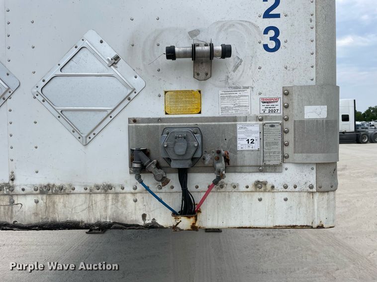 image for item LJ9729 2008 Strickland  dry van trailer