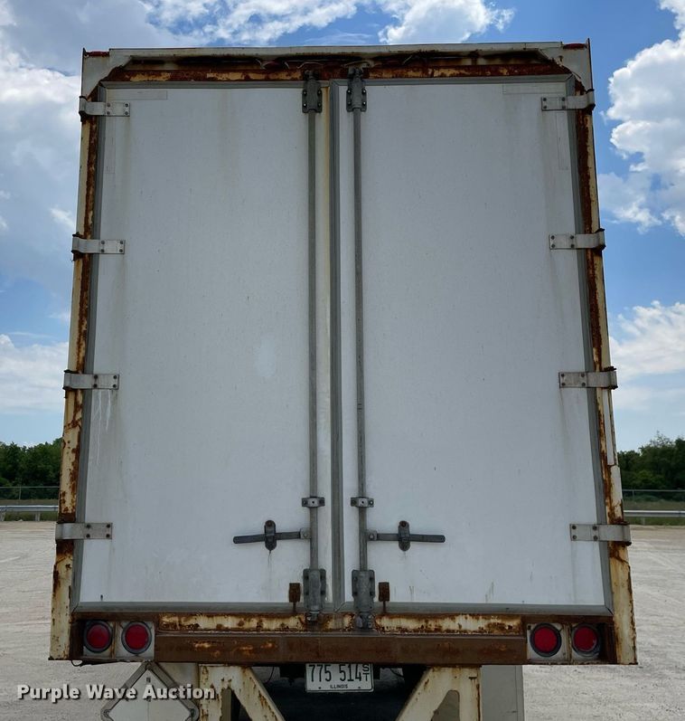 image for item LJ9729 2008 Strickland  dry van trailer