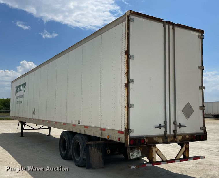 image for item LJ9730 2001 Trailmobile  dry van trailer