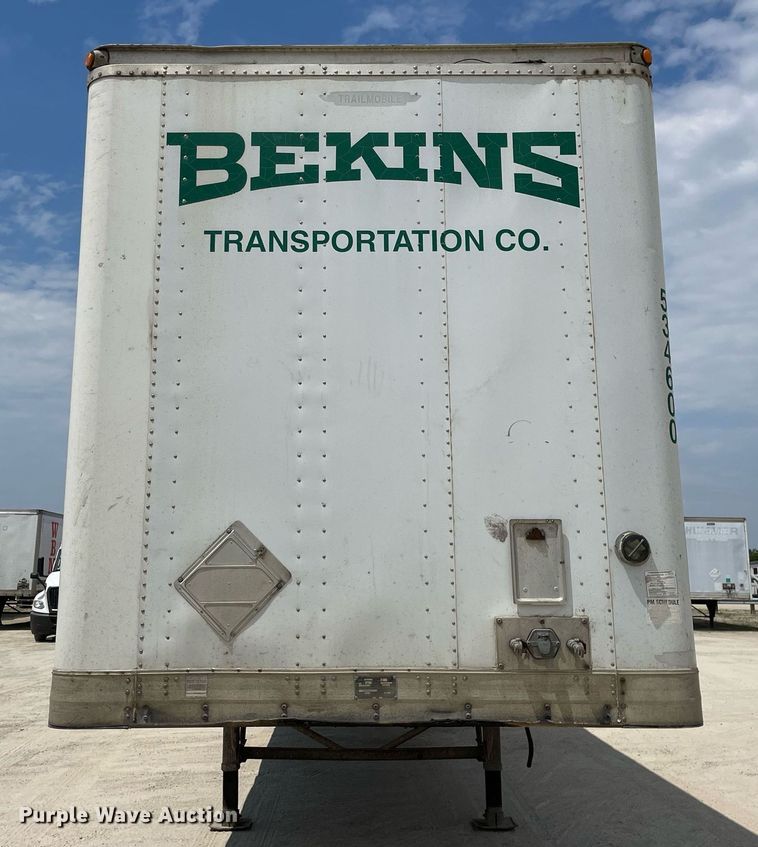 image for item LJ9730 2001 Trailmobile  dry van trailer