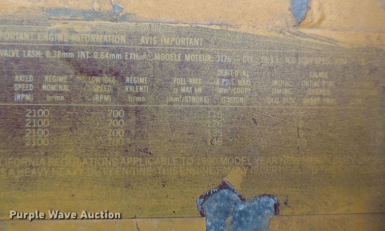 image for item LM9792 1991 Peterbilt 379  semi truck