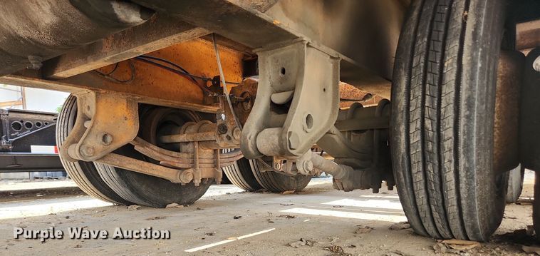 image for item LX9639 2004 Kaufman  drop deck equipment trailer