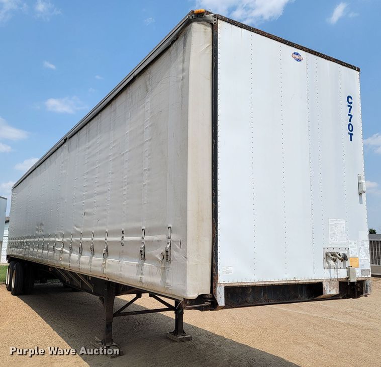 image for item ML9406 2002 Utility  side curtain trailer