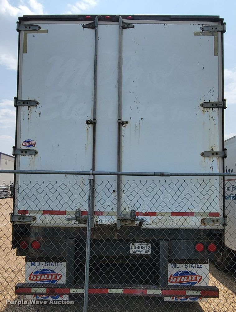 image for item ML9406 2002 Utility  side curtain trailer