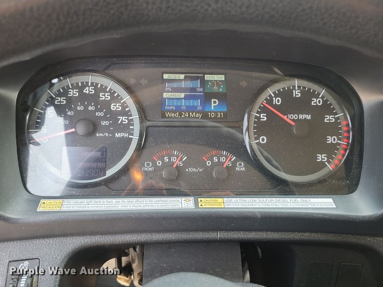 image for item MO9850 2017 Hino 268A  box truck