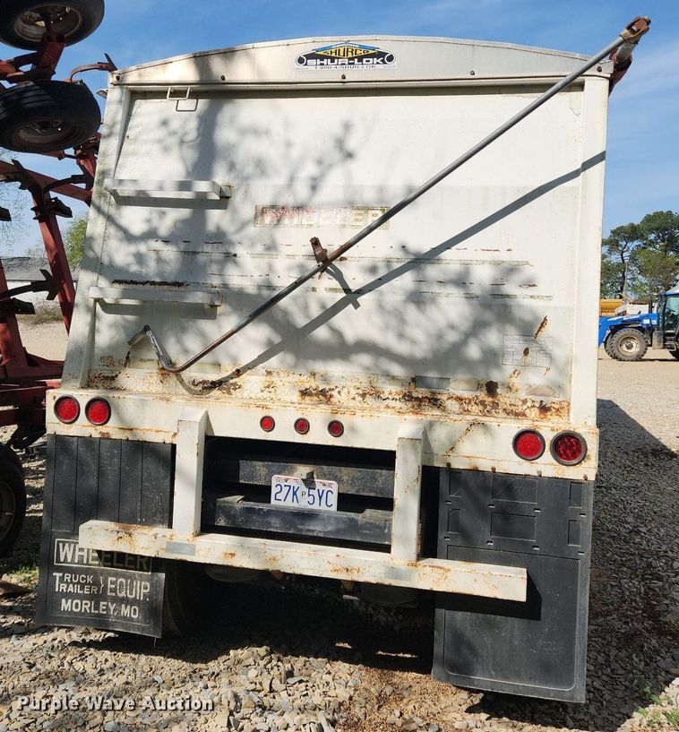 image for item MW9716 1998 Wheeler  grain trailer