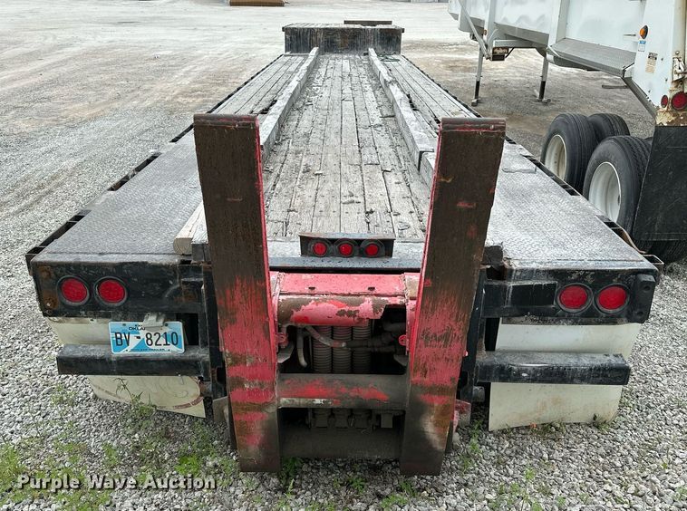 image for item OG9012 2000 Trailmobile F7CT  drop deck trailer