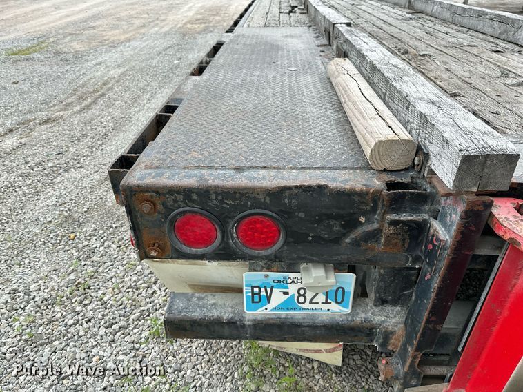 image for item OG9012 2000 Trailmobile F7CT  drop deck trailer