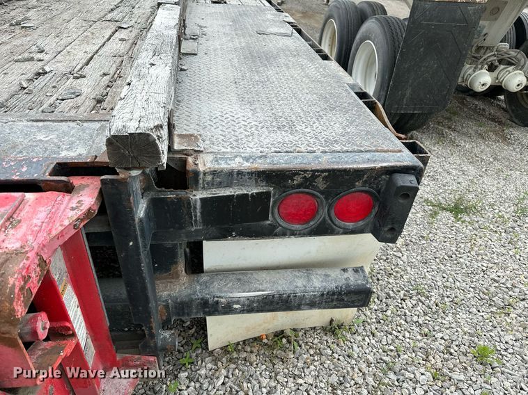 image for item OG9012 2000 Trailmobile F7CT  drop deck trailer