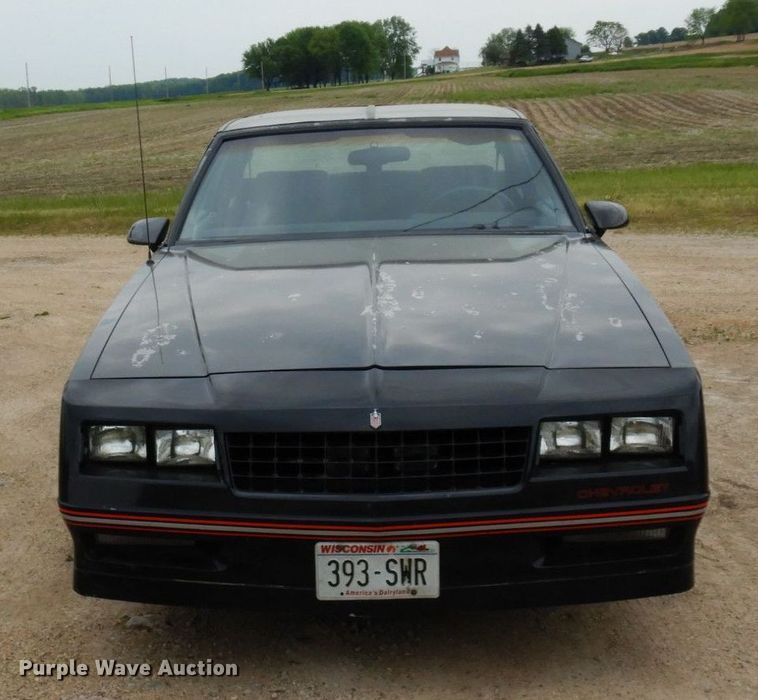 image for item AF9697 1988 Chevrolet Monte Carlo SS