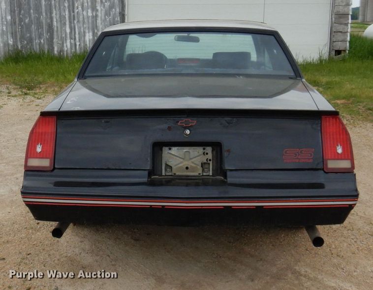 image for item AF9697 1988 Chevrolet Monte Carlo SS