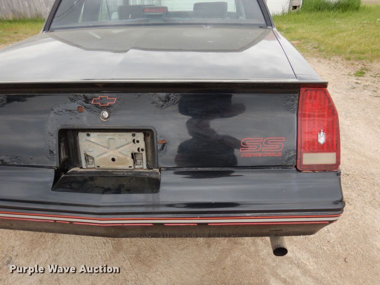 image for item AF9697 1988 Chevrolet Monte Carlo SS