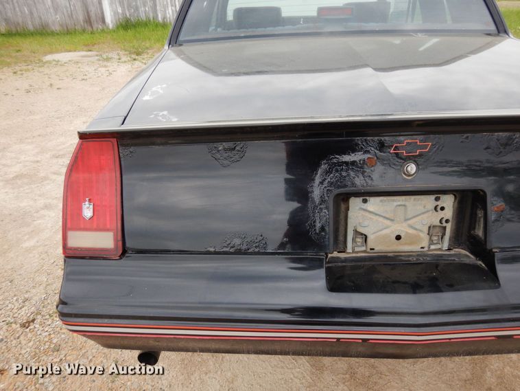 image for item AF9697 1988 Chevrolet Monte Carlo SS