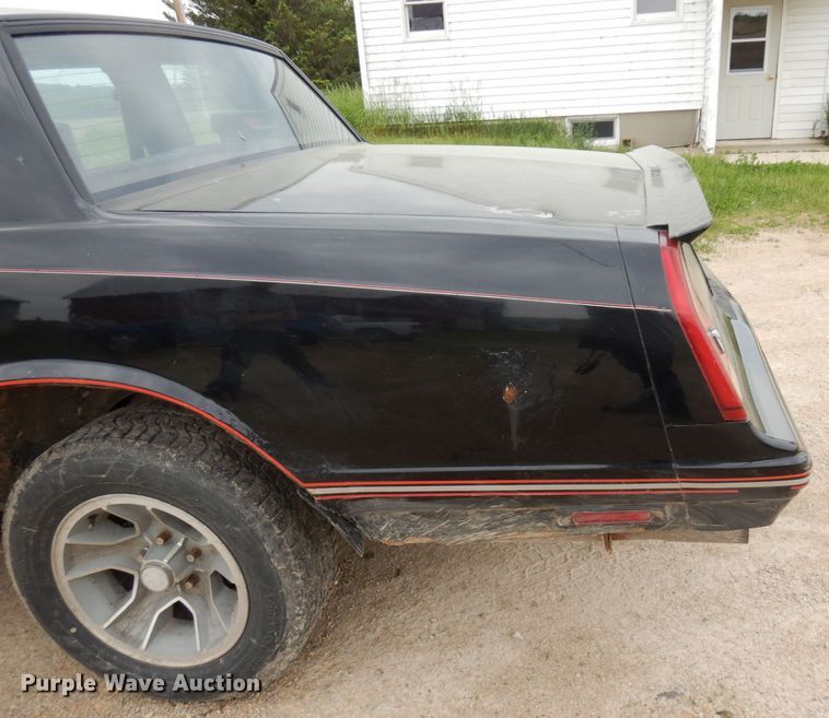 image for item AF9697 1988 Chevrolet Monte Carlo SS